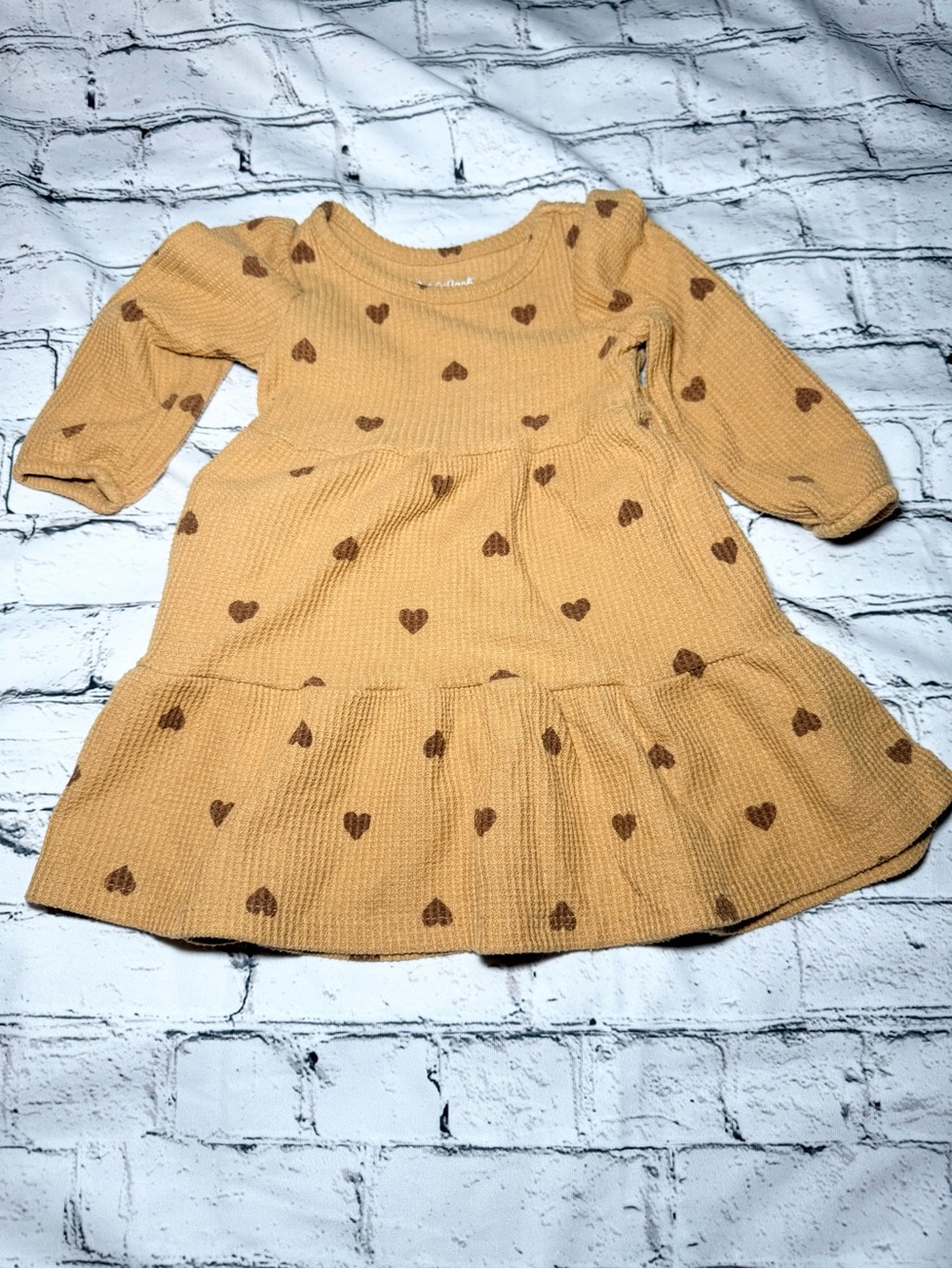 Cat & Jack yellow dress. Size 18M
